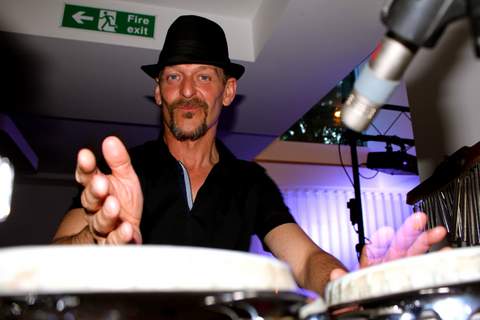 Hire Professional Ministry of Sound Percussionist Jay on Drums for your Party