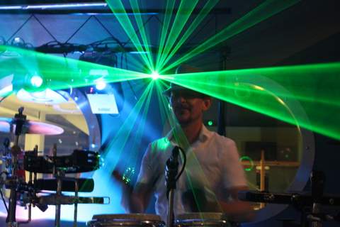 Jay on Drums is a professional percussionist, book him alongside our Professional DJs