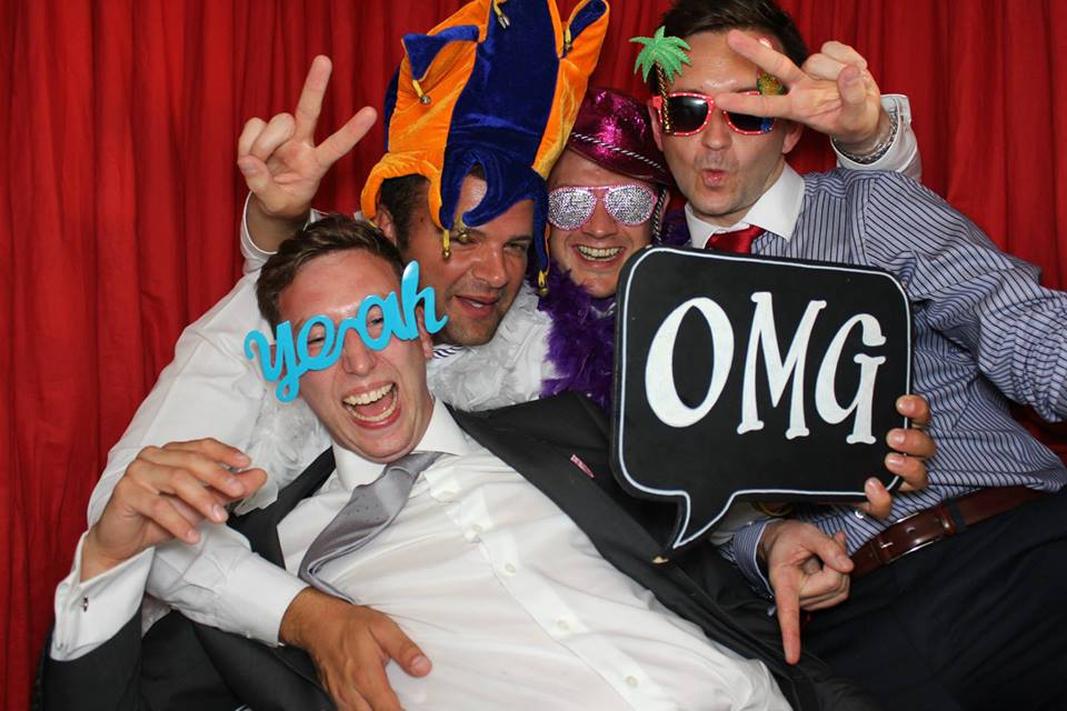 Entertain your guests with a fun photo booth