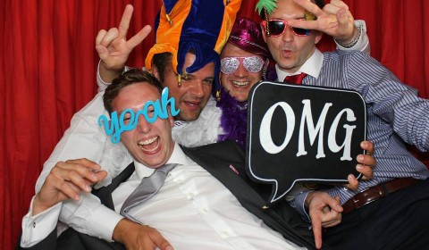 Entertain your guests with a fun photo booth